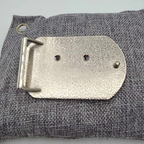 Betsey Johnson Pink Lip Stud Mauve Suede Belt Buckle main image 6